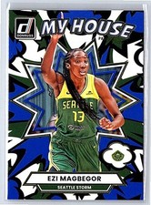 2025 Donruss WNBA Ezi Magbegor Insert Press Proof Blue My House #9 (274U)