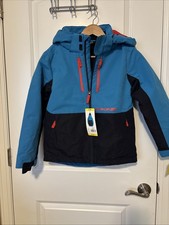 Dakine Youth Snow Jacket size 7/8 Blue.Insulated Water Wind Resistant NEW