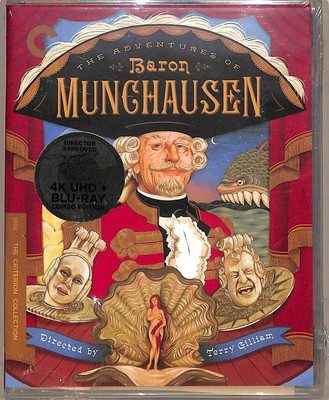 Baron Munchausen (1988) Sealed Criterion Collection Blu-Ray