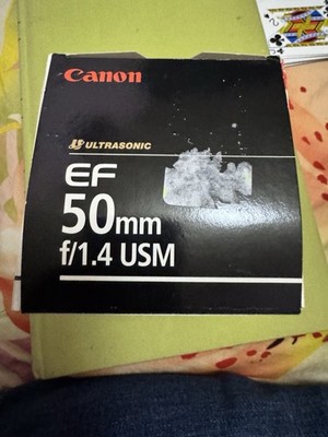 Canon EF 50mm f/1.4 Telephoto Lens
