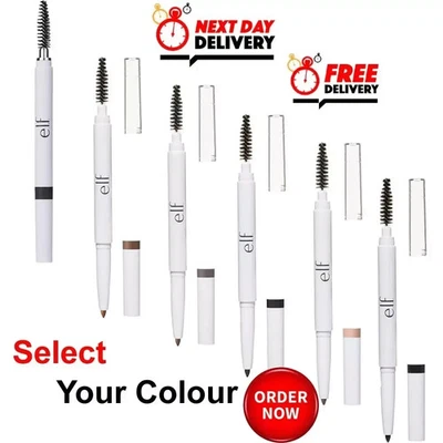 ELF e.l.f. Instant Lift Brow Pencil, Dual-Sided, Precise, Fine Tip, Shapes 0.18g