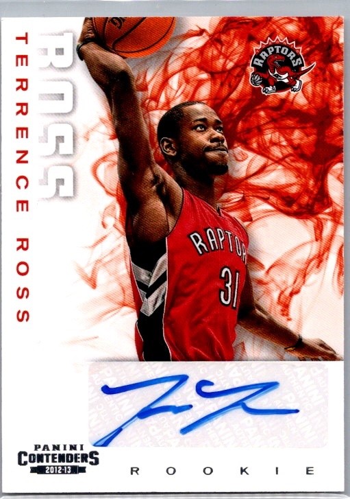 2012-13 Panini Contenders Rookie Terrence Ross #207 Rookie Auto RC