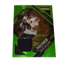 2025 Panini Prizm Caleb Williams Premier Patch Green Pulsar #PJY-CWS