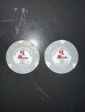 1 X 2 New Orleans Casino chip from Las Vegas Nevada