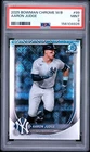 156104926 Aaron Judge 2025 Bowman Chrome Mega Box #99 Mojo Refractor PSA 9