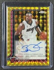 DWYANE WADE 2025-26 TOPPS CHROME UPD #TCA-DW AUTO GOLD GEOMETRIC REFRACTOR 34/50