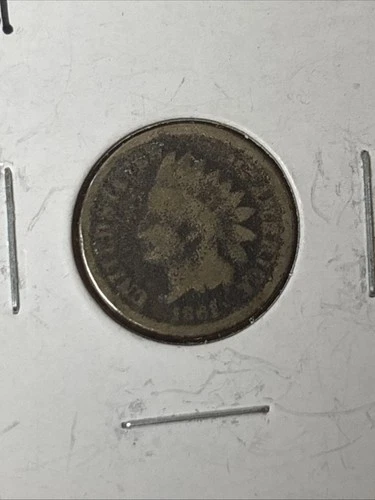 1861 Indian Head Cent Coin VG Detail