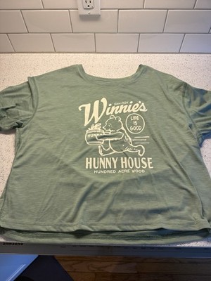 Life Is Good Women's Sage Green 'Winnie's Hunny House' Graphic Tee