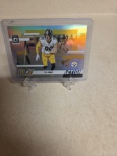 2023 Donruss Optic Football T.J. Watt Play Action Silver Prizm No.10
