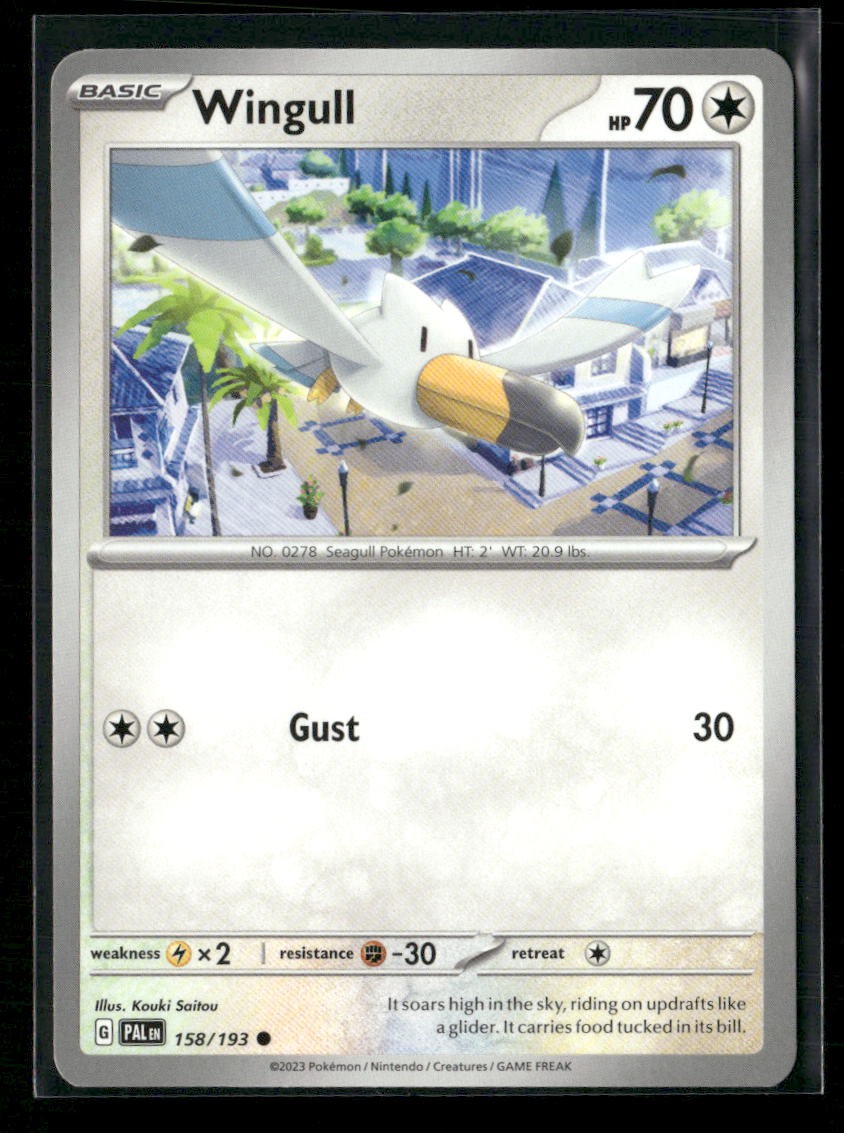 Wingull 158/193 Common Paldea Evolved Pokemon Near Mint
