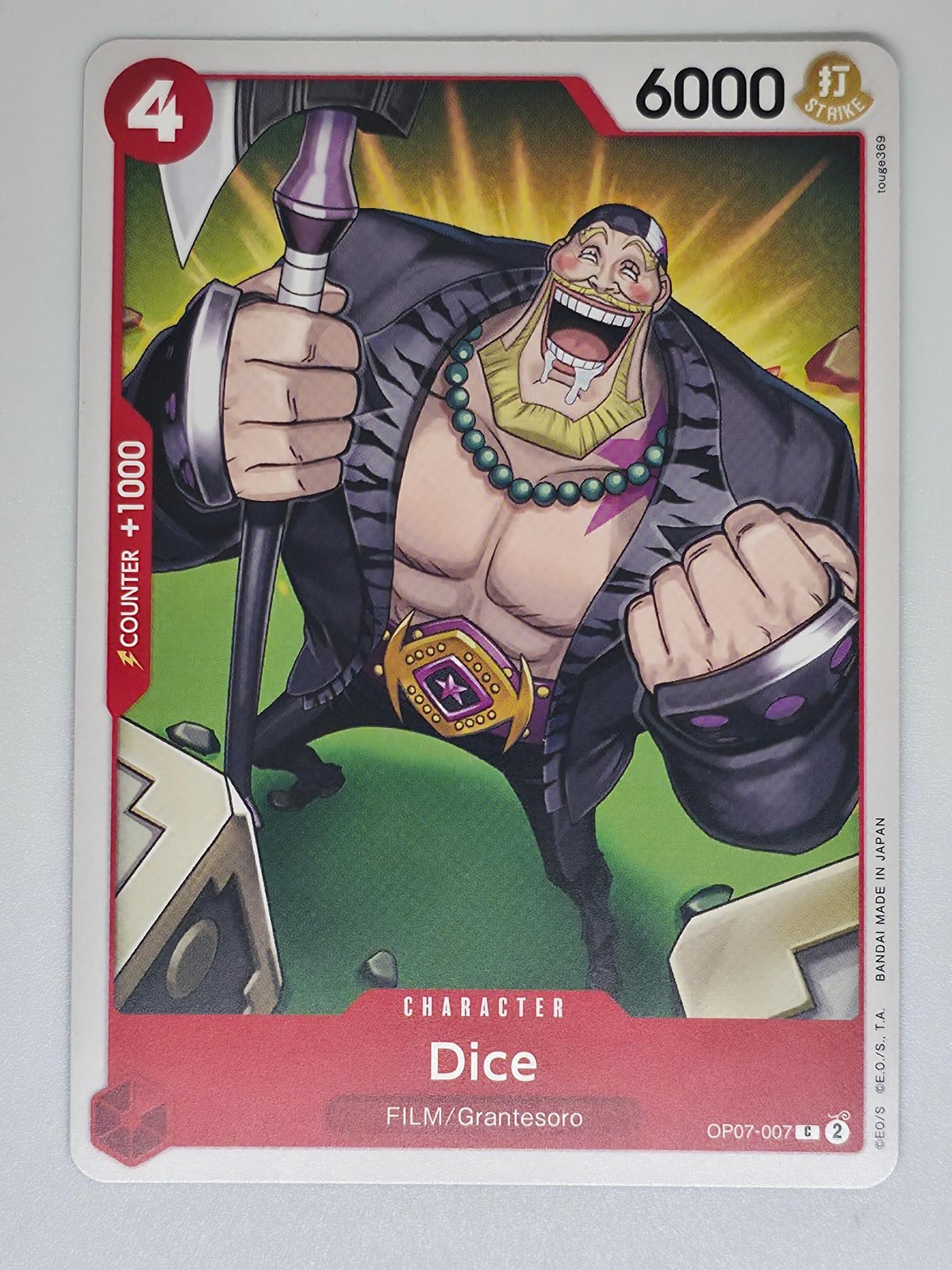Dice OP07-007 C One Piece 500 Years in the Future NM