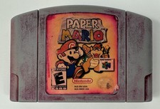 Paper Mario Nintendo 64 N64 Cartridge Only