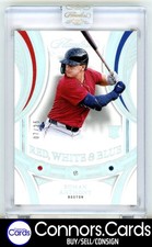 Roman Anthony Rookie 2025 Panini Flawless #12 Red White Blue Diamond Holo /25