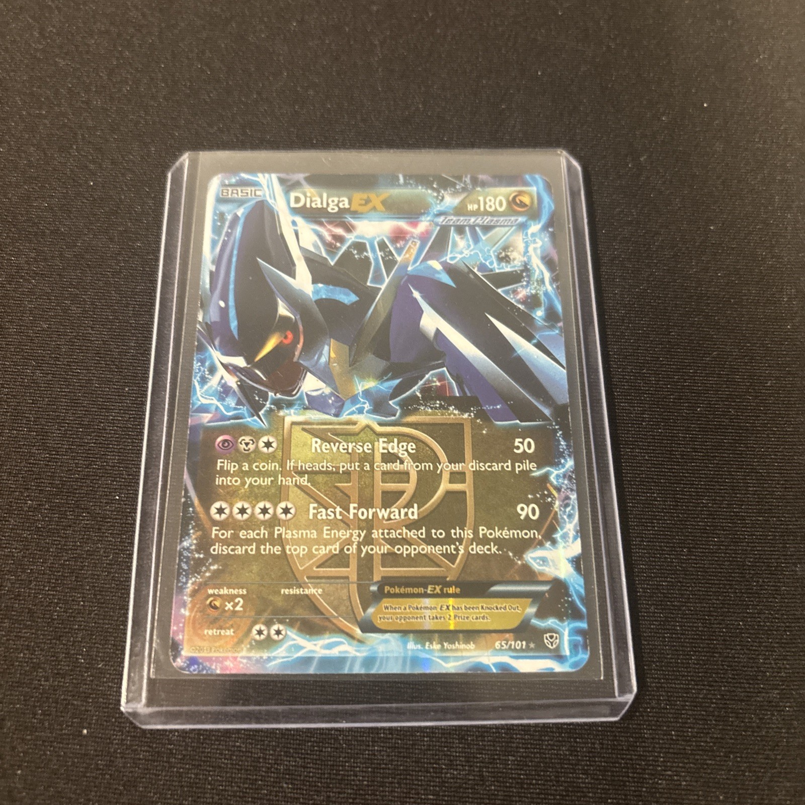 Dialga EX (Team Plasma) Ultra Rare Plasma Blast 65/101 NM