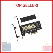 M.2 NVME to PCIe 3.0 x4 Adapter with Aluminum Heatsink Solution