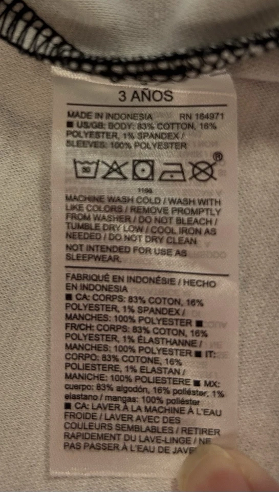 Vestido Janie and Jack Niñas Talla 3 Negro Floral Ponte Tela Transparente Mangas Cortas Foto 3 de 4