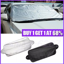 Winter Windscreen Cover Car Window Screen Frost Ice Large Snow Dust Protector UK