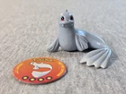 Vintage Pokemon Dewgong Figure 1998 Tomy Action Toy With Original Collector Coin