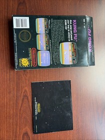 NES Kung Fu Box and Manual No Game Box Only Nintendo Entertainment System 1984