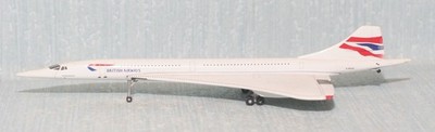 GEMINI JETS 1:400 SCALE CONCORD AIRCRAFT BRITISH AIRWAYS BOXED