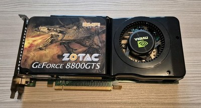 ZOTAC 8800 GTS GeForce NVIDIA PC Grafikkarte 512 MB DDR3