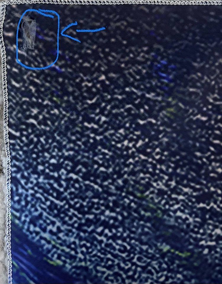 Tapiz de astronauta espacial - 79,5 pulgadas por 58,5 pulgadas - usado Foto 2 de 3