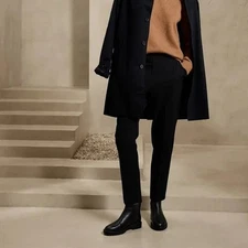 NWT Banana Republic Factory Black Hayden Taper Pants