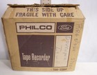PHILCO FORD MODEL TRR-33BK REEL TO REEL TAPE PLAYER RECORDER BOXED 1960s — photo 7