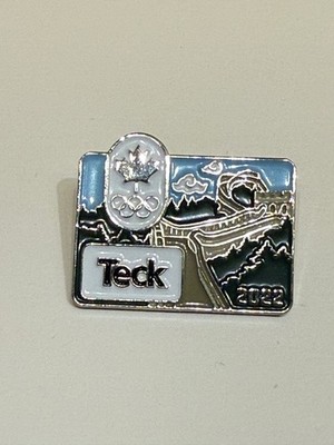1x  Teck Beijing 2022 Olympic Games Pin, Olympia, Media, NOC, Peking