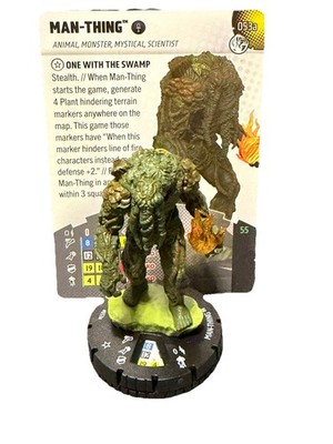 Heroclix Man-Thing 053a Disney Plus Next Phase Man Thing