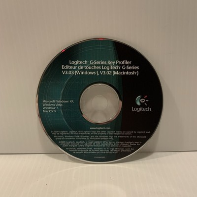 2009 Logitech Gaming Software V0.03 CD for Windows XP, Vista and 7