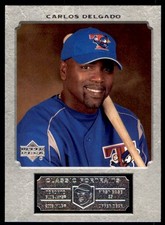 2003 Upper Deck Classic Portraits Carlos Delgado Toronto Blue Jays #12