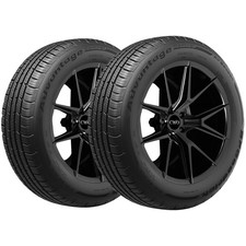 Qty 2 19565r15 Bfg Advantage Control 91h Sl Black Wall Tires