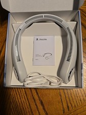 JISULIFE Portable Neck Fan Upgraded, 5 Speeds, Gray - 1 Pack Used