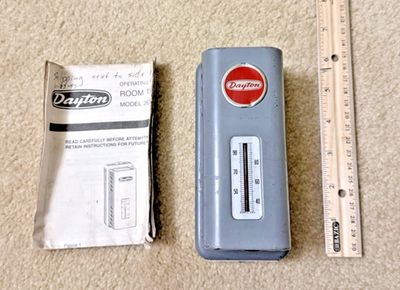 #ad #ad Dayton Electric Room Thermostat 2E369 $35.00