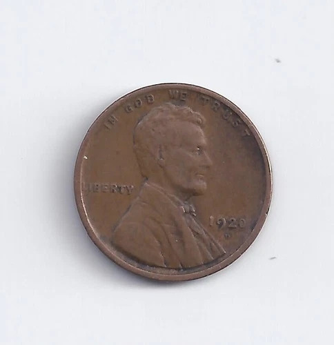 1920-D  Lincoln Wheat Cent in VF
