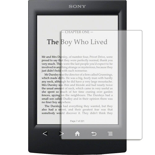 6 x Screen Protectors for Sony PRS-T2 eReader - Clear Guard Display Cover Films - Zdjęcie 1 z 1