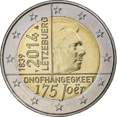 [#1250838] Luxembourg, 2 Euro, 2014, SPL, Bimétallique, KM:New - Photo 1/2