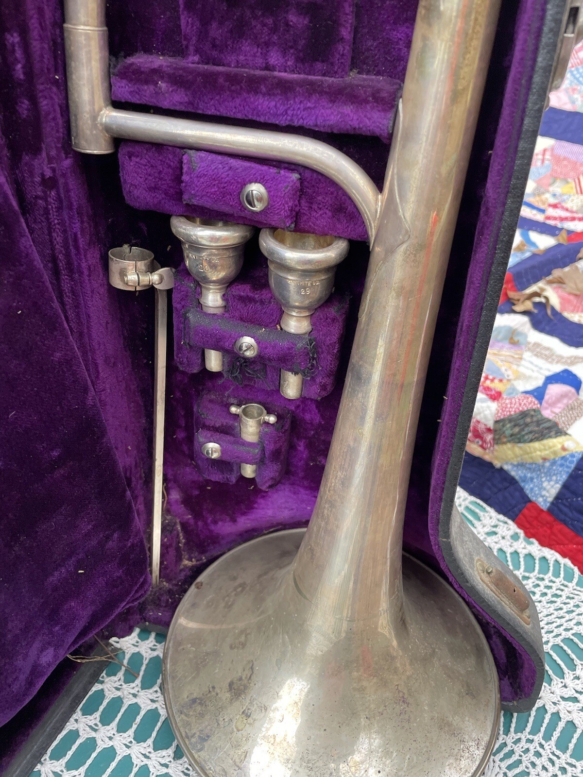 Vintage King Trombone (150862) with King Hard Case And Pieces eBay