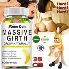 Male Enhancement Gummies Testosterone Extreme Massive Girth Enlargement Support