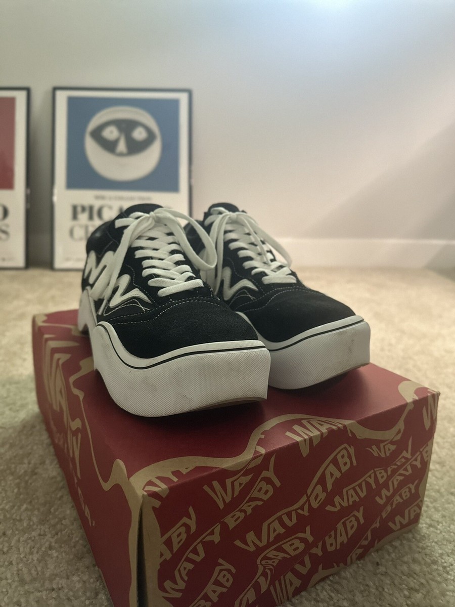Size 10 - MSCHF Wavy Baby x Tyga Low Black | eBay Size 10 - MSCHF Wavy Baby x Tyga Low Black | eBay