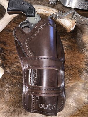 RUGER VAQUERO, Colt SAA holster, cheyenne loop, 1/2