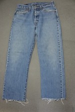VINTAGE LEVIS 501 Jeans Denim Mens Size 31x25 Blue Button Fly