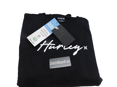 Hurley Womens Oceancare O&O Script Crew Sweatshirt - Black Gr L