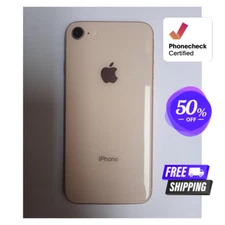 Apple iPhone 8 -Gold Silver- 128GB 64GB Factory Unlocked AT&T Verizon iOS 4G