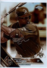 2016 Topps Chrome Sepia Refractor #89 Hector Olivera