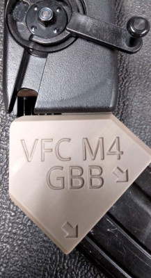 VFC M4 / 416 Airsoft GBB Odin Speedloader Adapter (Tan)
