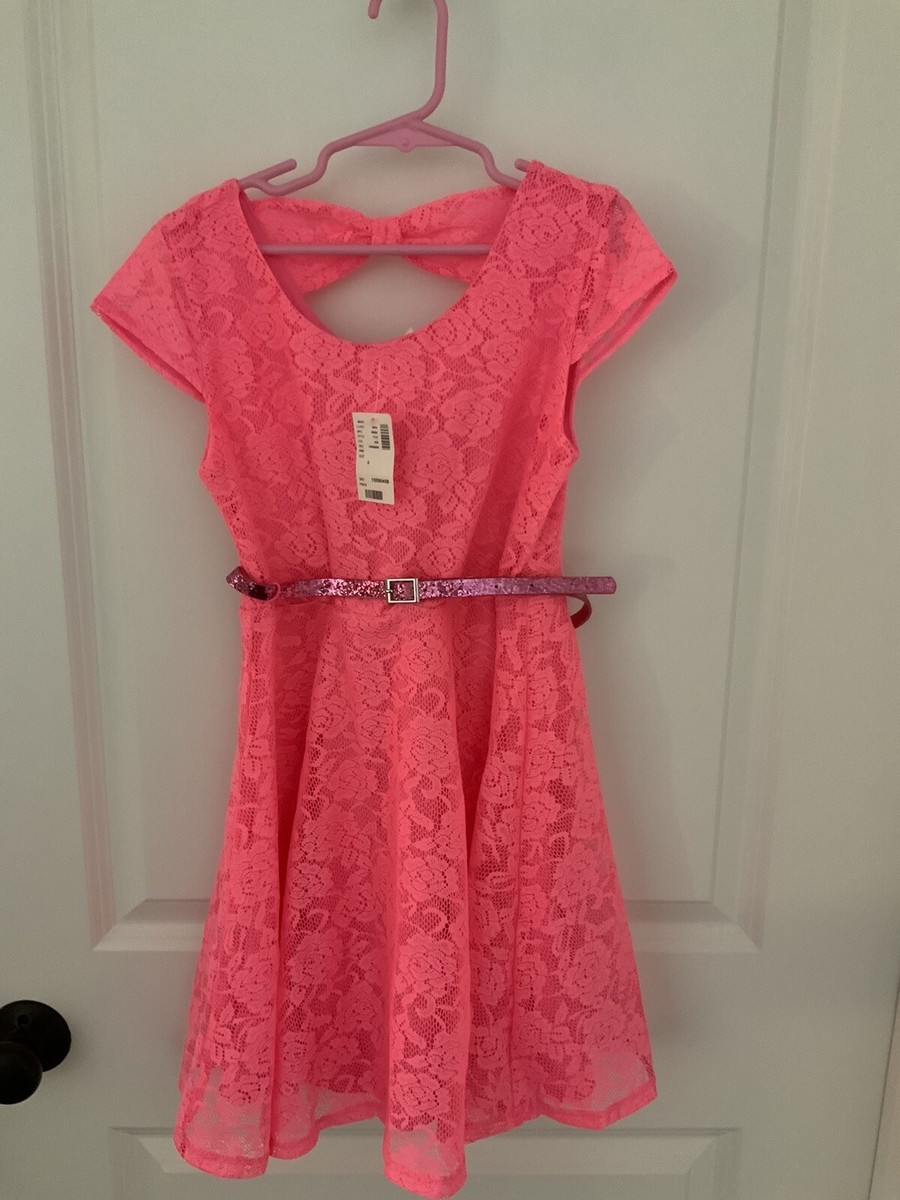 pink rose clothing dress Self-Portrait Womens Round-neck diamond jewelry flower Dresses line Skirt length from waist pink rose clothing dress Rosebud