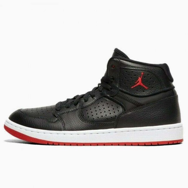 Size 10.5 - Jordan Access Black Gym Red 