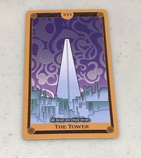 THE TOWER SLOP X-Men X of Swords Marvel Heroclix Tarot Card